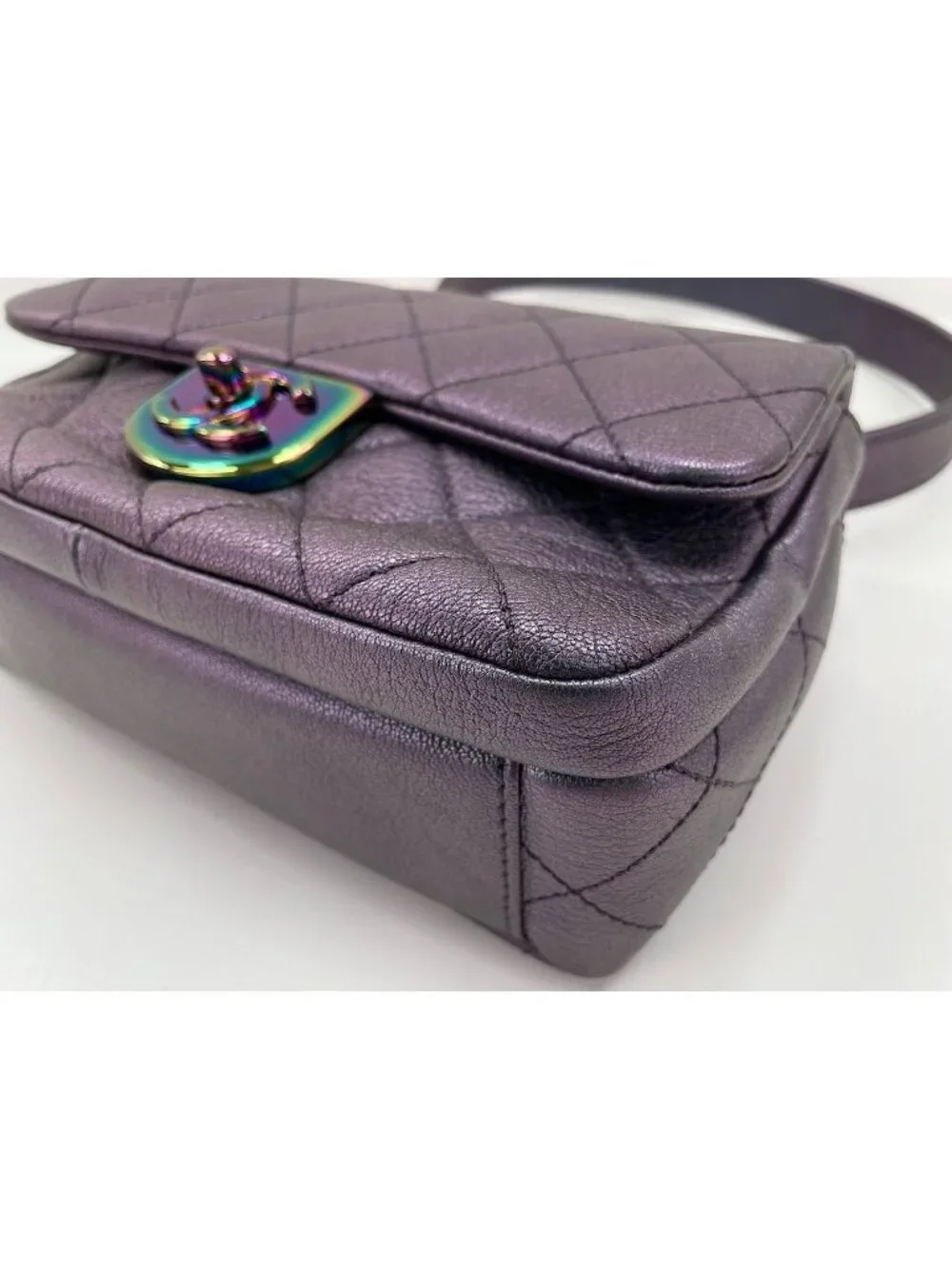 Chanel Shoulder Bag Leather Quilted
